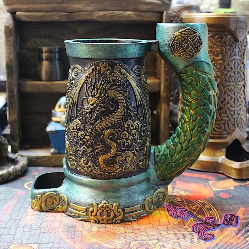 Portalatas torre de dados: Dragón Oriental 4